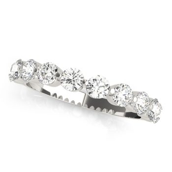 Multi-Diamond 14K Gold Wedding Ring