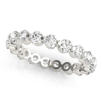 Multi-Diamond 14K Gold Wedding Ring