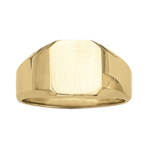 Mens Fashion Signet Ring in Multiple Metals