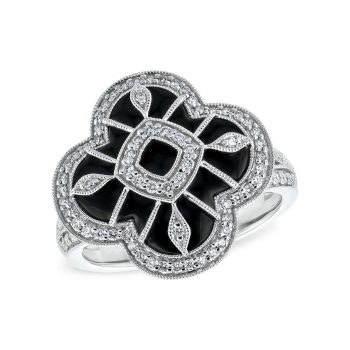 14KT Gold Ladies Diamond Ring