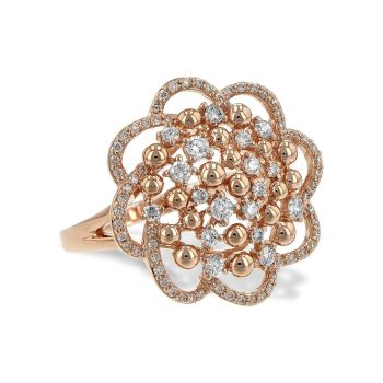 14KT Gold Ladies Diamond Ring