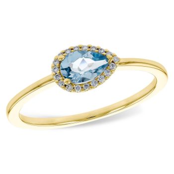 14KT Gold Ladies Diamond Ring