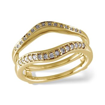 14KT Gold Ladies Wrap/Guard