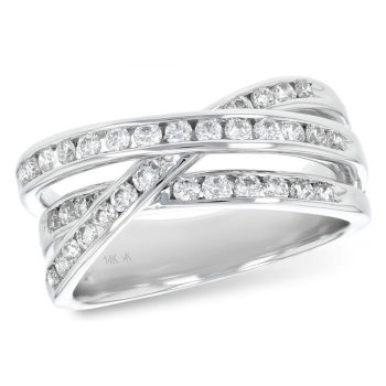 14KT Gold Ladies Diamond Wedding Ring