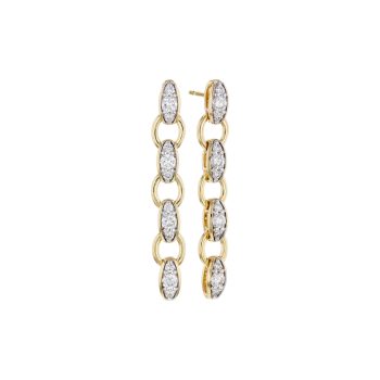 14KT Gold Diamond Earrings