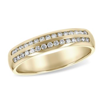 14KT Gold Ladies Diamond Wedding Ring