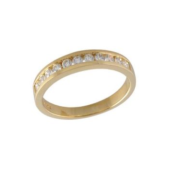 14KT Gold Ladies Diamond Wedding Ring