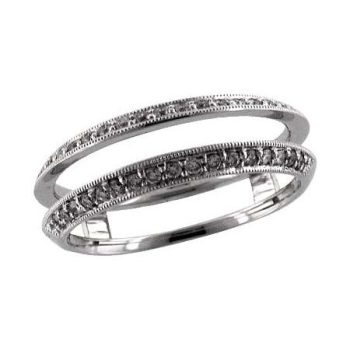 14KT Gold Ladies Diamond Wrap/Guard
