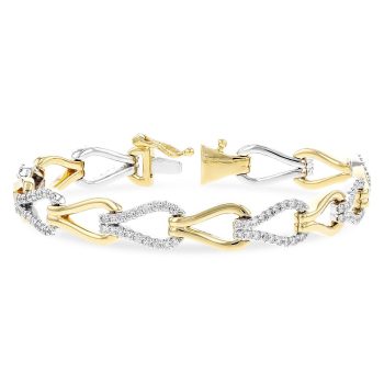 14KT Gold Diamond Bracelet